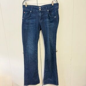 HUDSON Signature Bootcut Jeans – Size 31 – Made in USA – Dark Wash